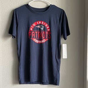 NFL New England Patriots Boys' Short Sleeve Shirt